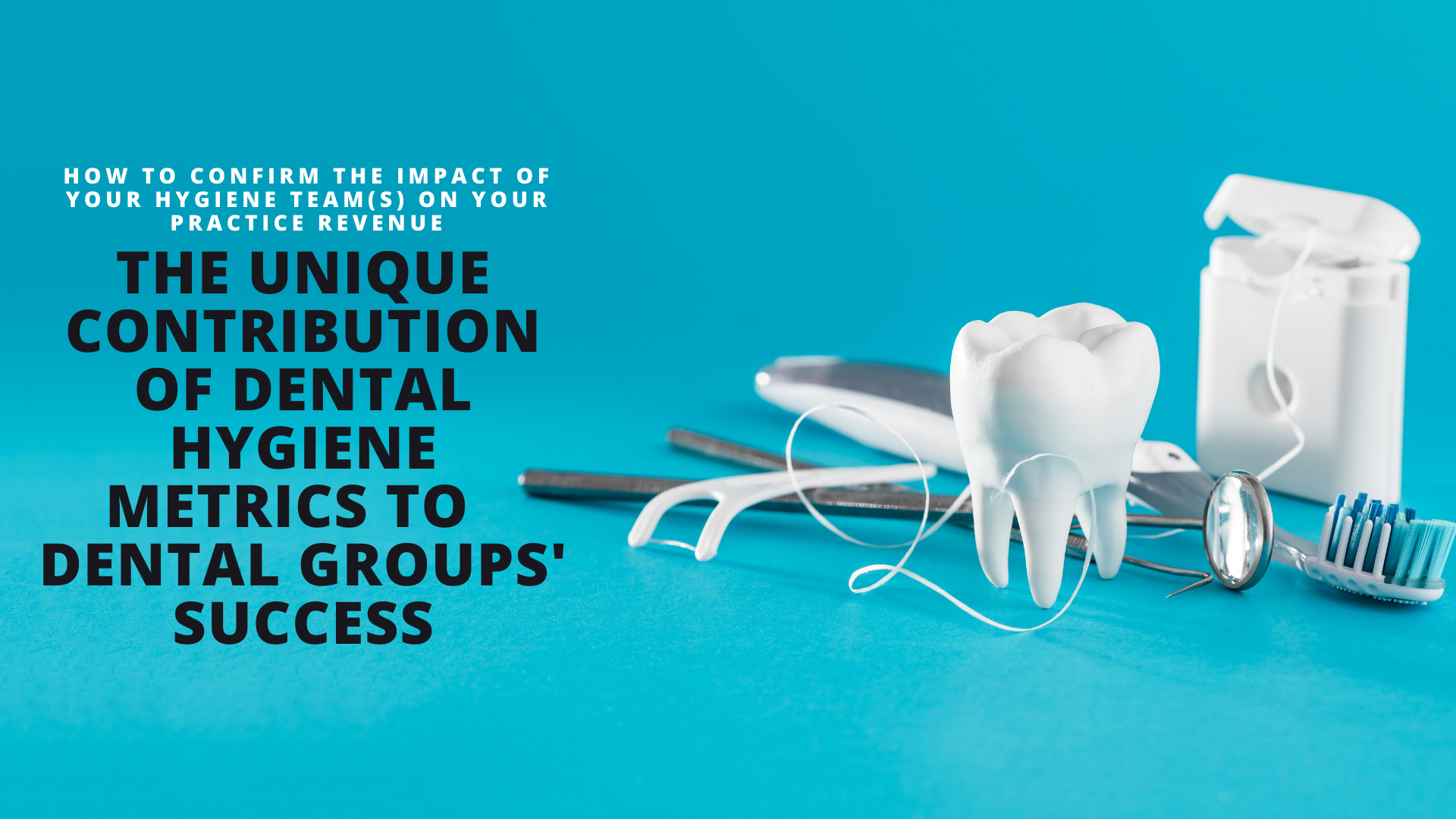 The Unique Contribution of Dental Hygiene Metrics to Practice and Dental Groups' Success